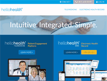 Tablet Screenshot of hellohealth.com